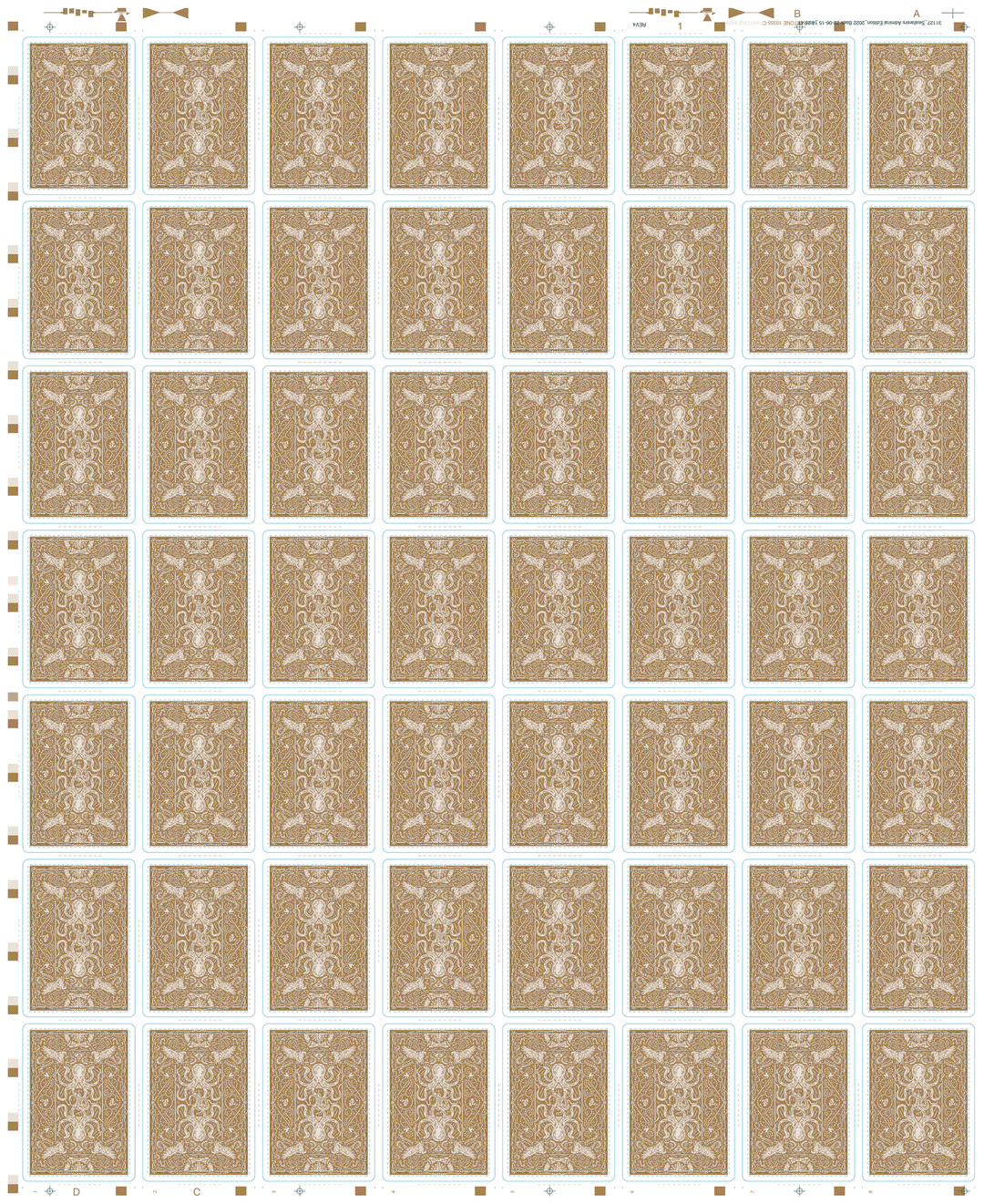 Lucky Draw Uncut Sheets