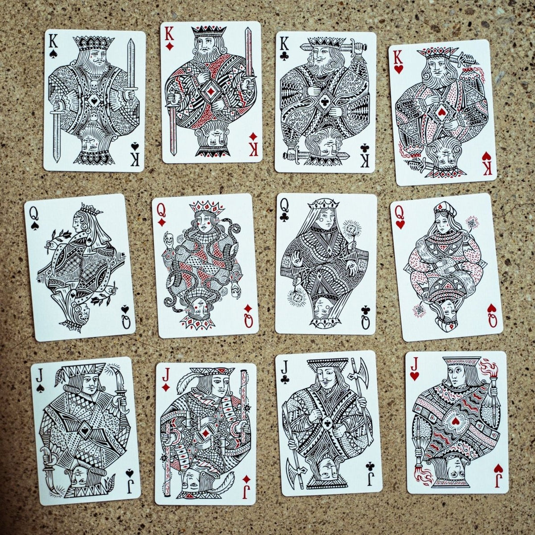 Joker and the Thief: Blood Red Edition Playing Cards - Joker and the Thief - Playing Cards