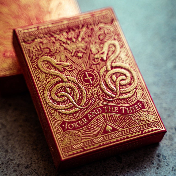 Joker and the Thief: Blood Red Edition Playing Cards - Joker and the Thief - Playing Cards