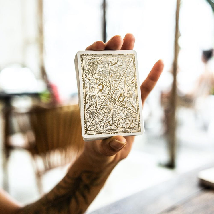 Joker and the Thief: White Gold Edition Playing Cards - Joker and the Thief - Playing Cards