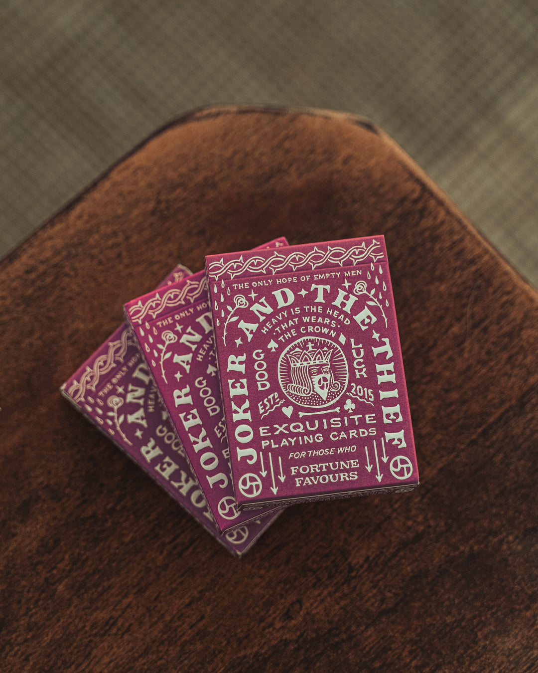 Crown: Royal Purple Edition Playing Cards - Pre-Order