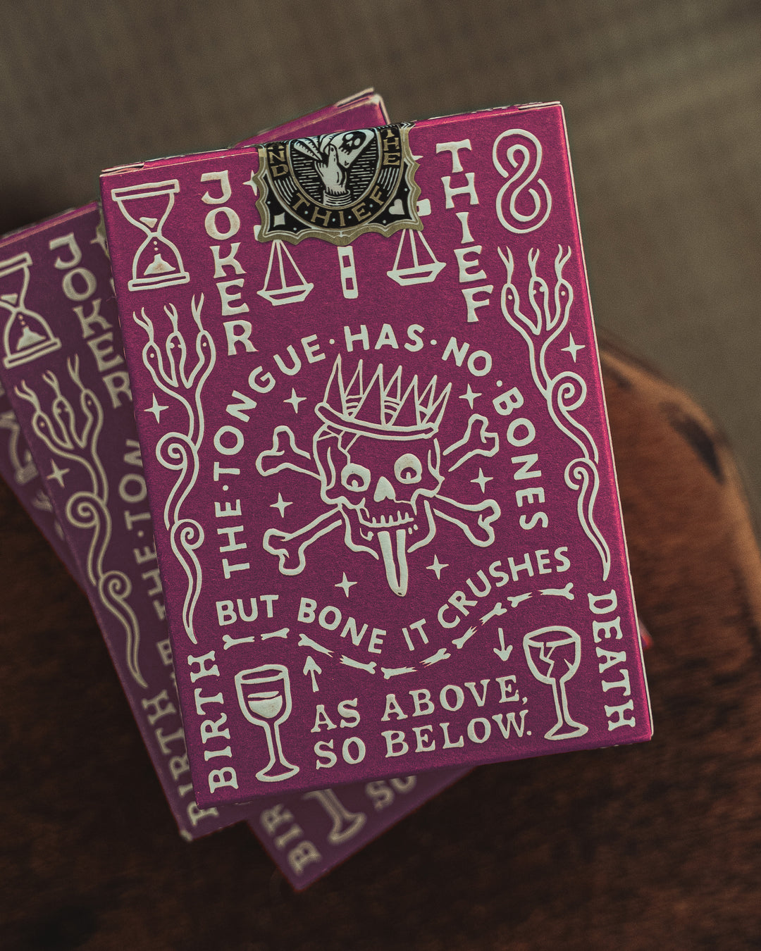 Crown: Royal Purple Edition Playing Cards - Pre-Order