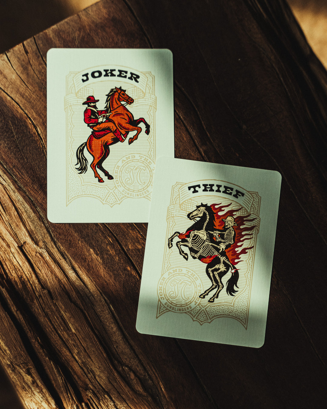 Gunslingers Playing Cards