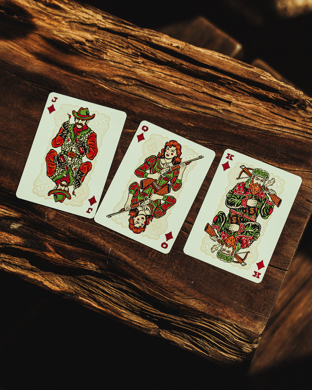 Gunslingers Playing Cards