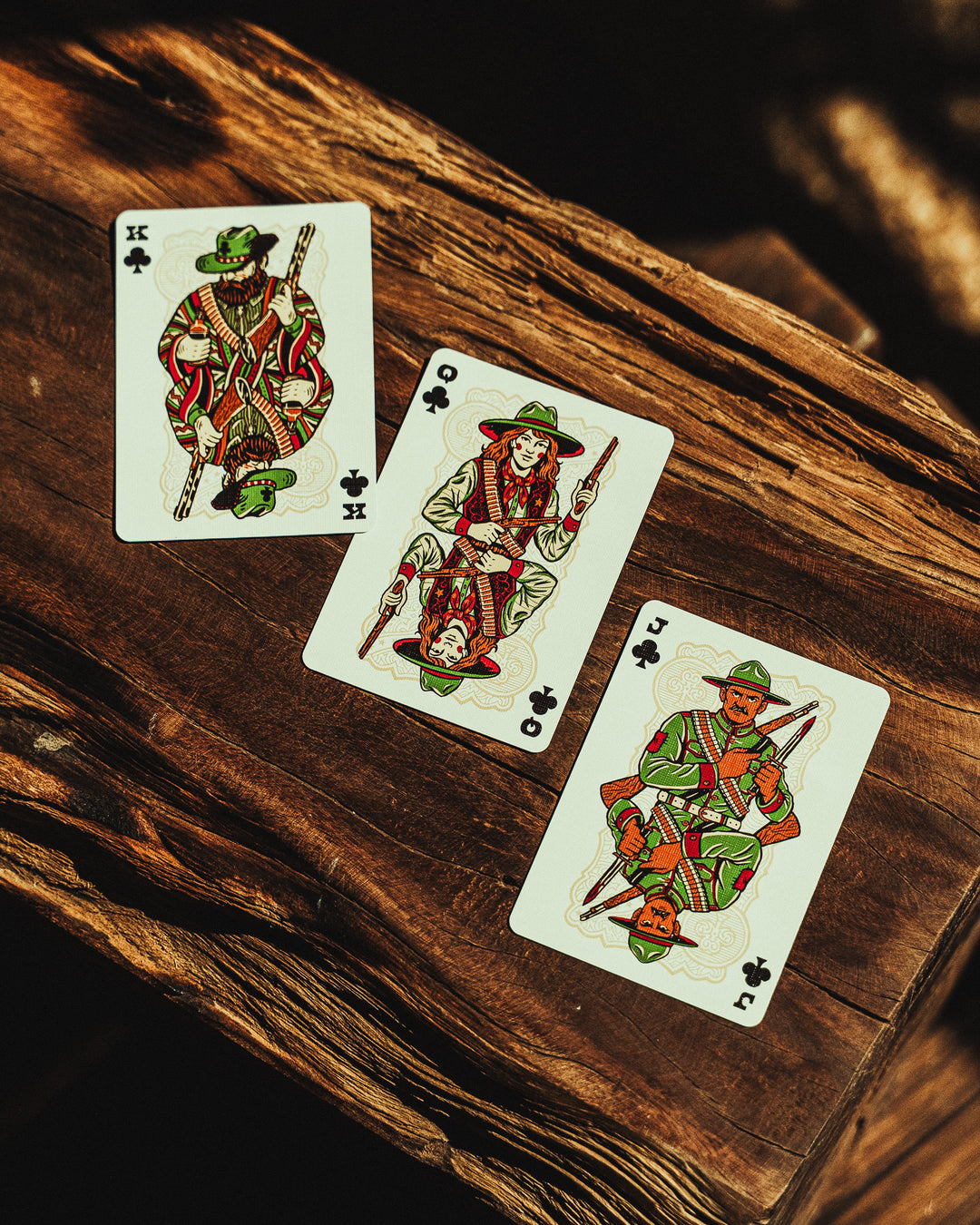 Gunslingers Playing Cards