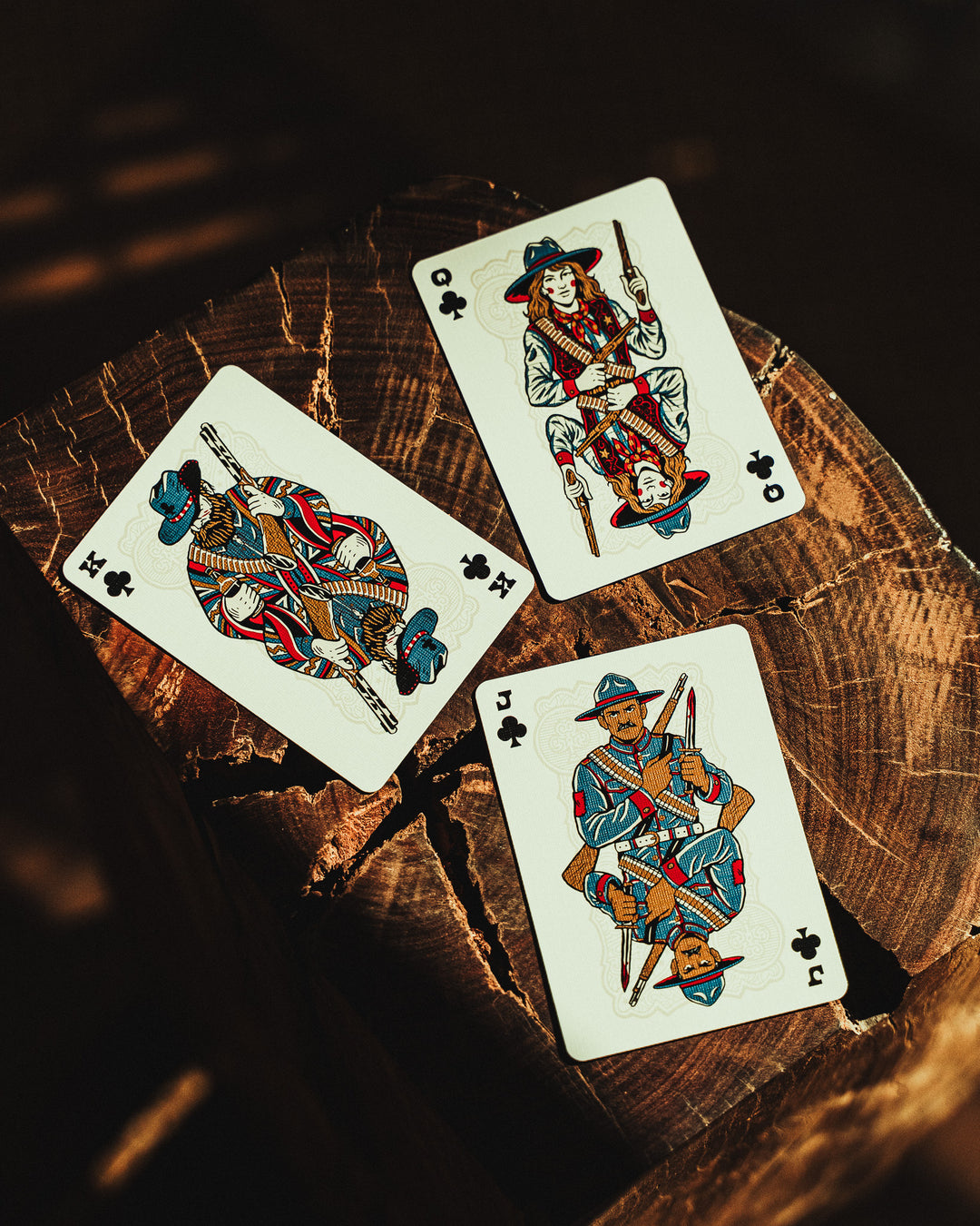 Gunslingers Playing Cards