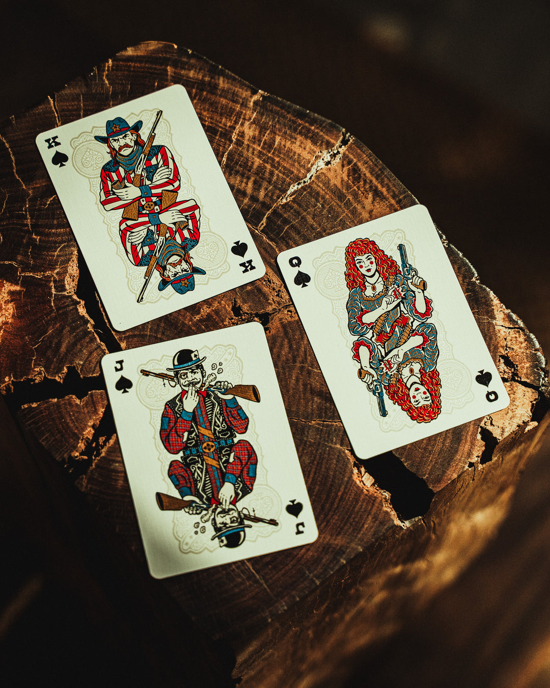 Gunslingers Playing Cards