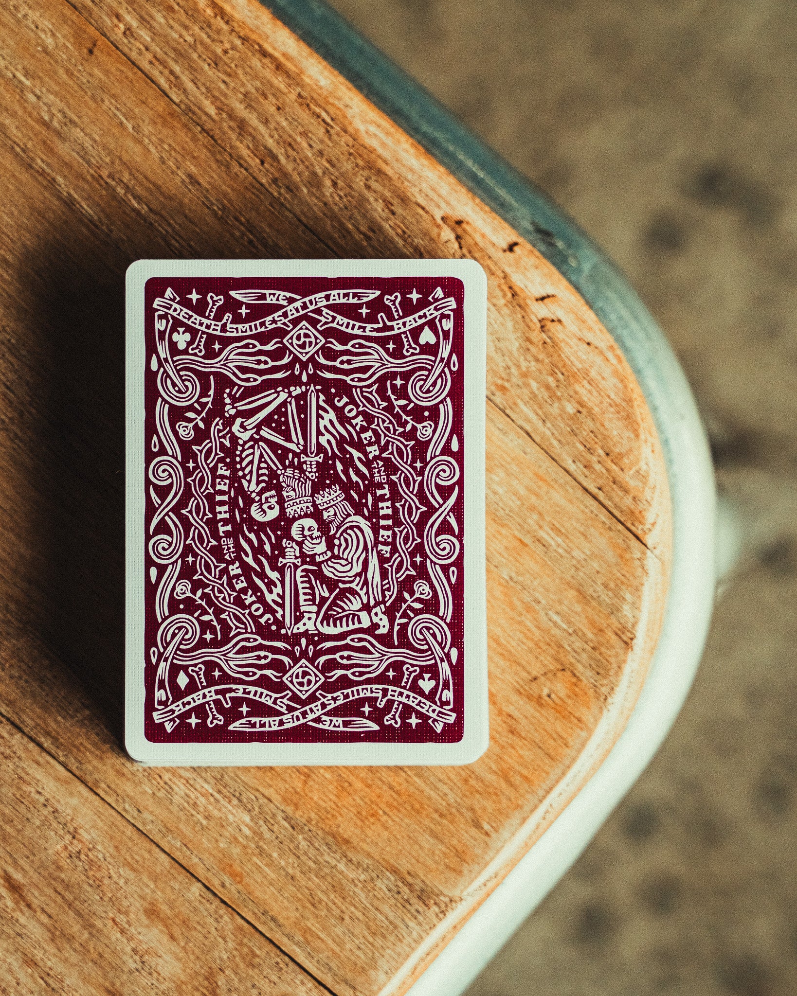 Crown: Royal Purple Edition Playing Cards – Joker and the Thief