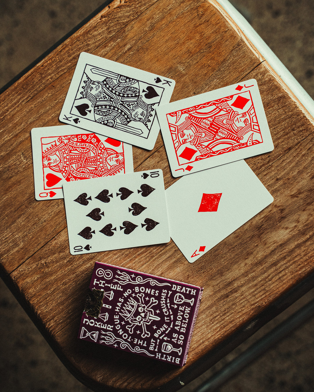 Crown: Royal Purple Edition Playing Cards