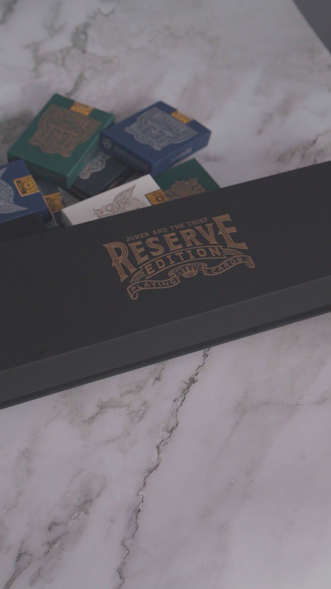 Reserve Edition Playing Cards Box Set