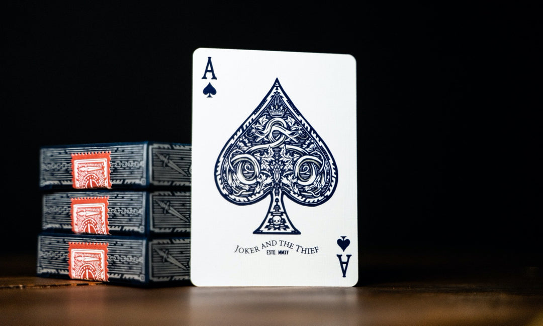 Joker and the Thief: Midnight Blue Edition Playing Cards - Joker and the Thief