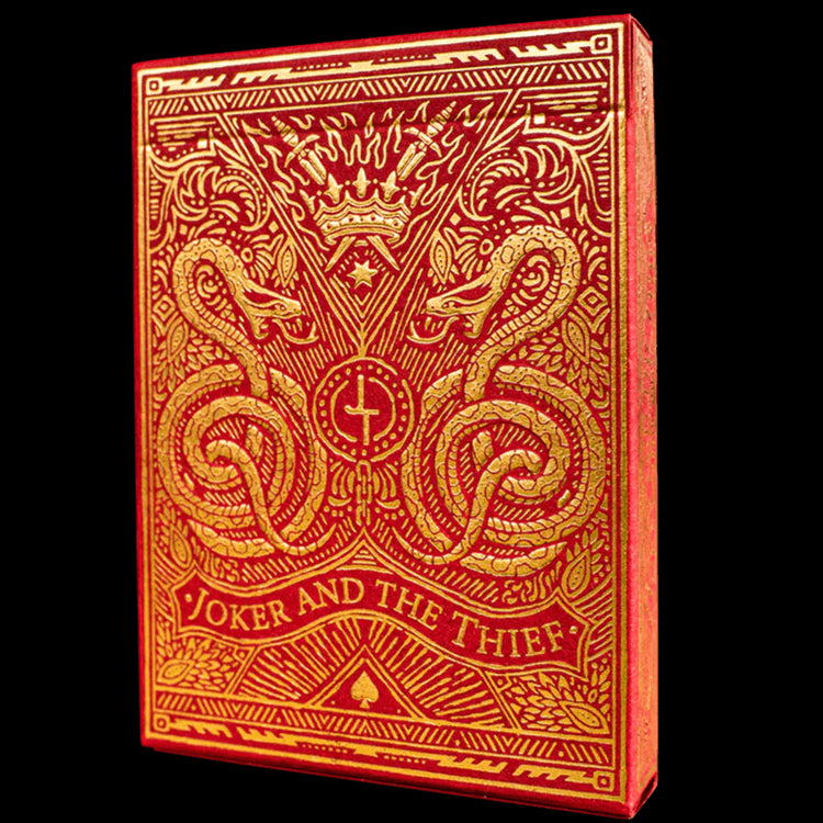 Joker and the Thief: Blood Red Edition Playing Cards - Joker and the Thief - Playing Cards