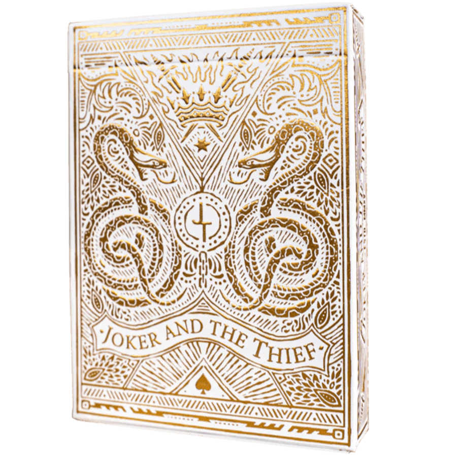 Joker and the Thief: White Gold Edition Playing Cards - Joker and the Thief - Playing Cards