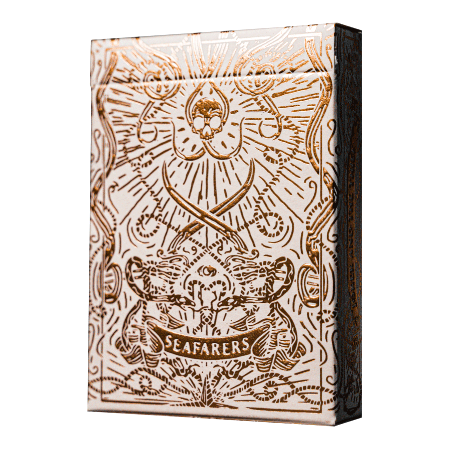 Seafarers Copper Gilded Commodore Playing Cards Seafarers Copper Gilded Commodore Playing Cards