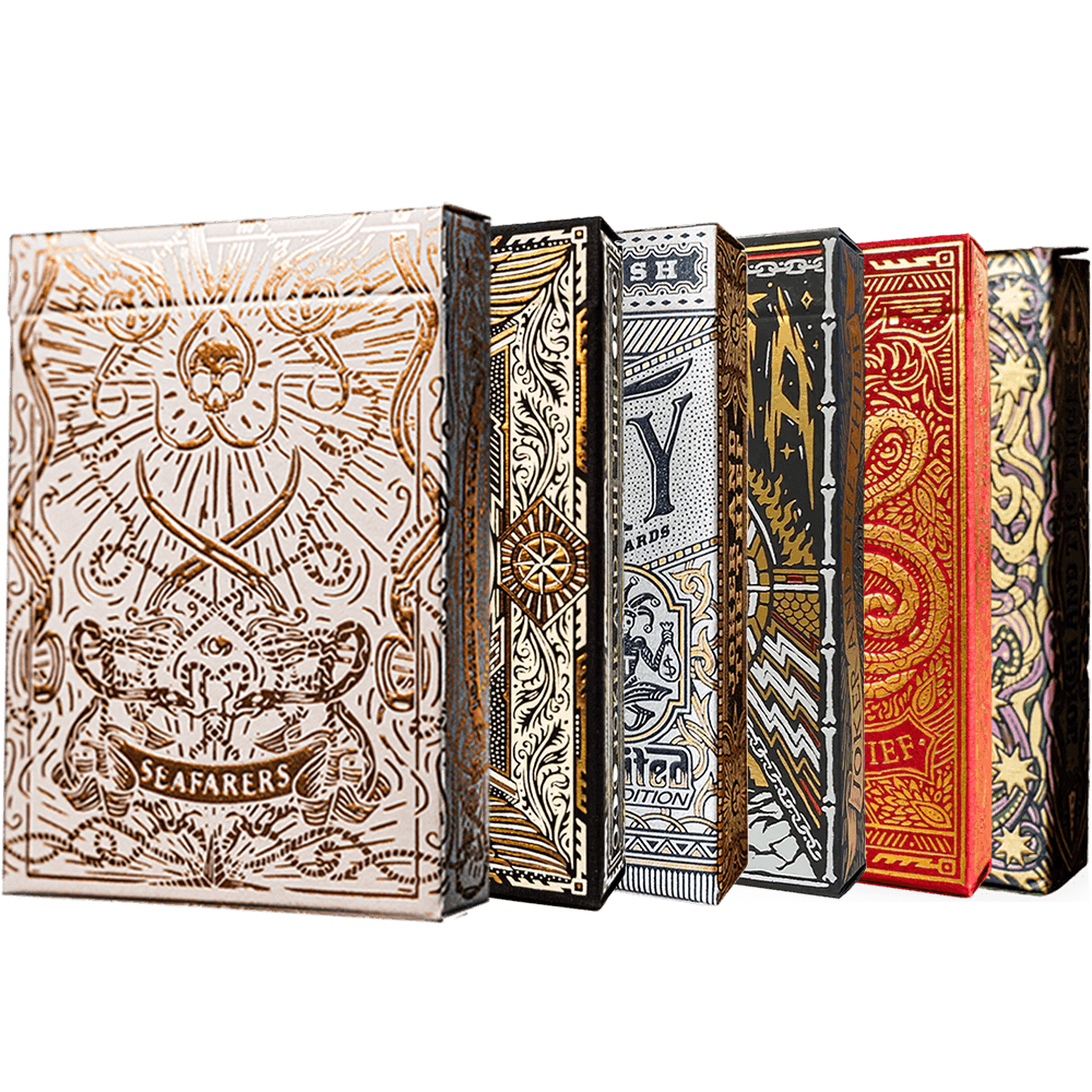 SUPER LUX Bundle - 6 Deck Set - Joker and the Thief - Playing Cards